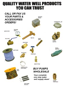 Parts & Accessories at BuyPumpsWholesale.com